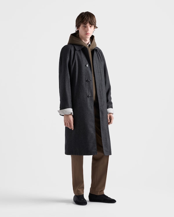 Re-Wool coat - Anthracite Gray Re-Wool coat - Anthracite Gray
