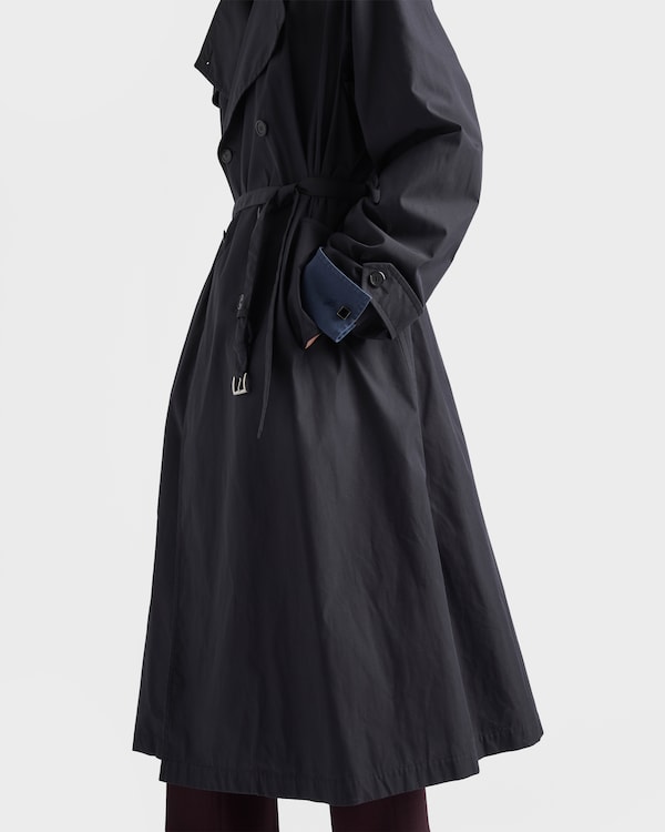 Cotton blend coat - Black Cotton blend coat - Black