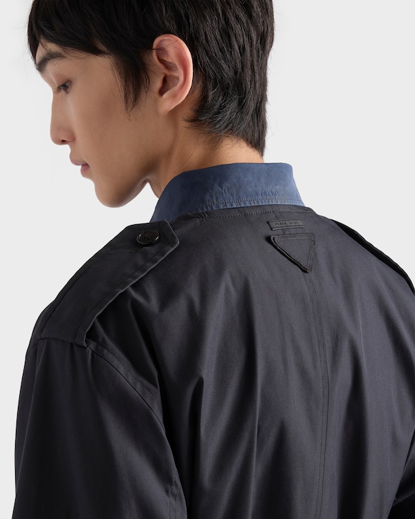 Cotton blend coat - Black Cotton blend coat - Black