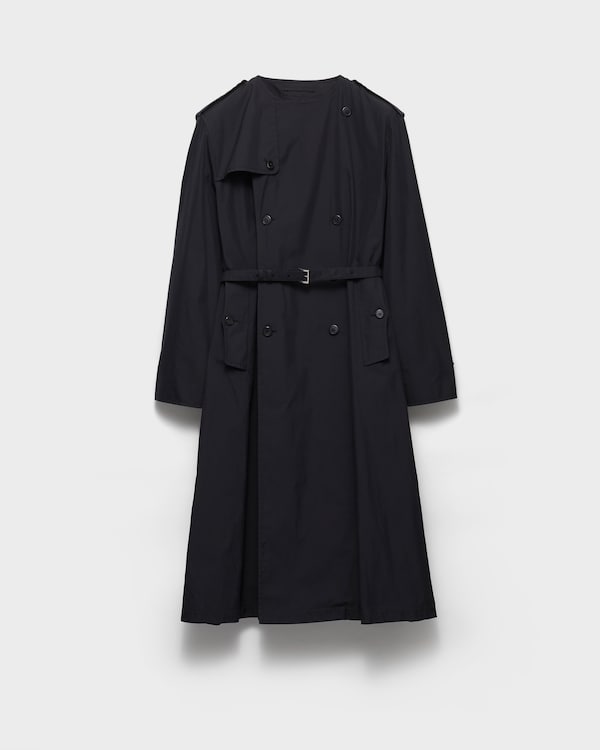 Cotton blend coat - Black Cotton blend coat - Black