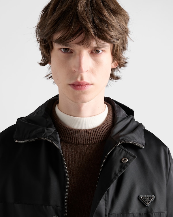 Re-Nylon windbreaker - Black Re-Nylon windbreaker - Black