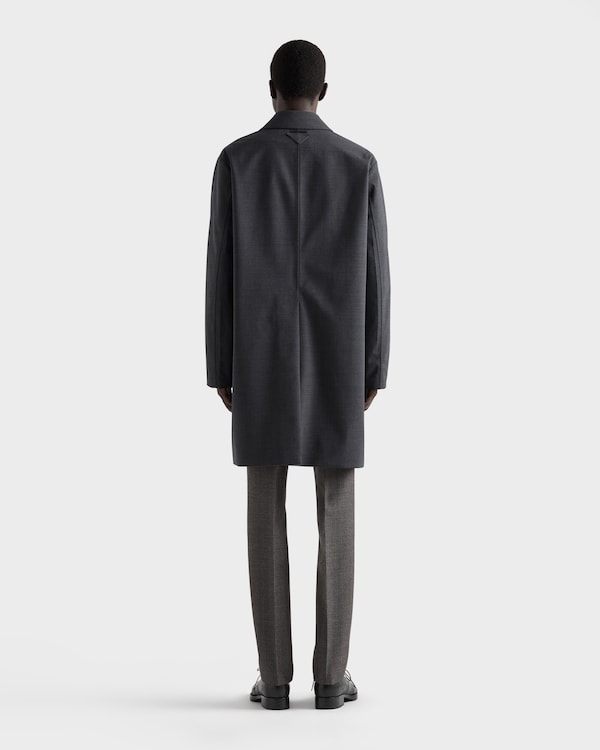 Technical wool coat - Anthracite Gray Technical wool coat - Anthracite Gray