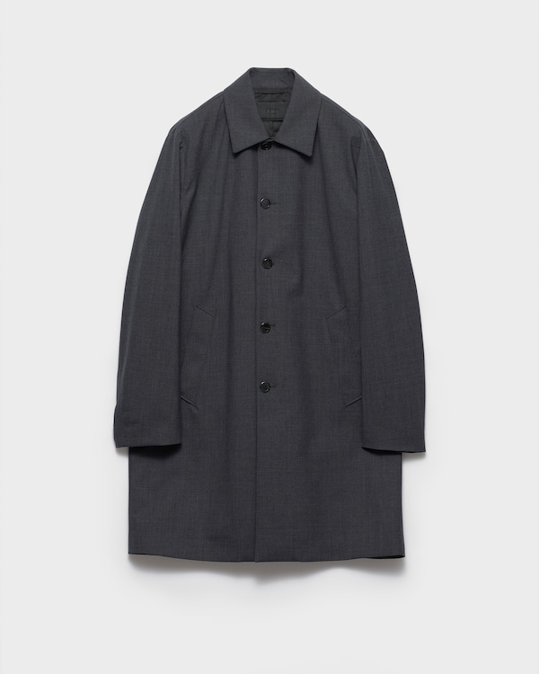 Technical wool coat - Anthracite Gray Technical wool coat - Anthracite Gray