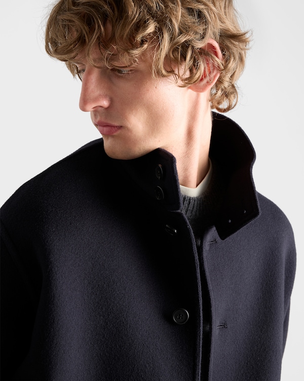 Cashmere blouson jacket - Navy Cashmere blouson jacket - Navy