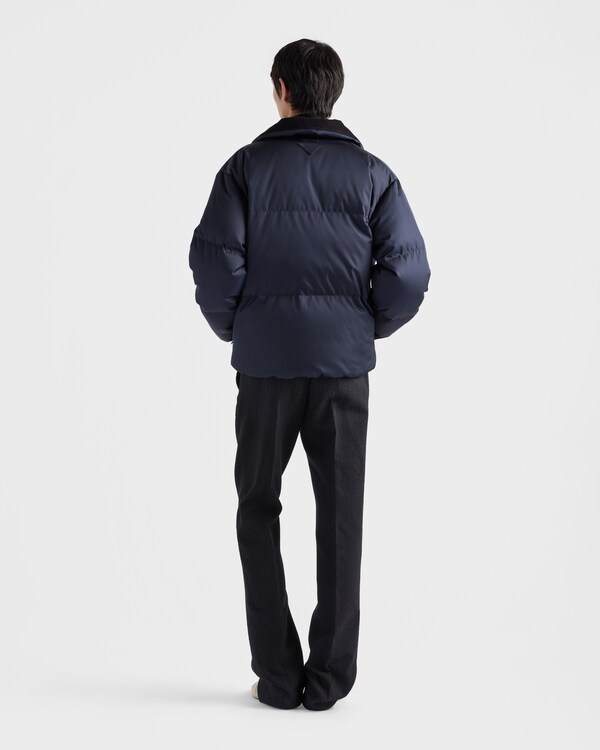 Re-Nylon down jacket - Black Re-Nylon down jacket - Black