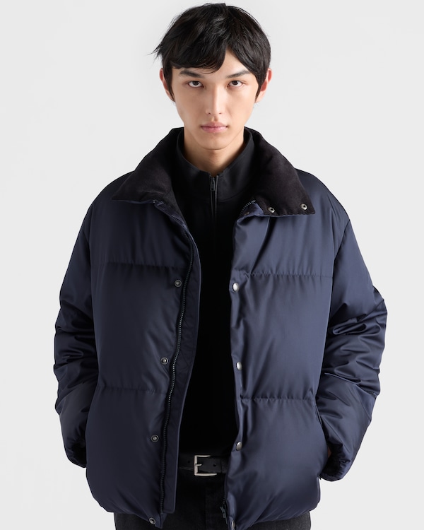 Re-Nylon down jacket - Black Re-Nylon down jacket - Black