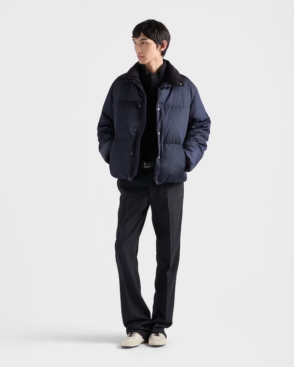 Re-Nylon down jacket - Black Re-Nylon down jacket - Black