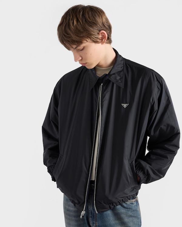Re-Wool blouson jacket - Navy Re-Wool blouson jacket - Navy