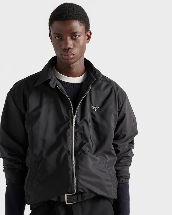 Re-Wool blouson jacket - Anthracite Gray Re-Wool blouson jacket - Anthracite Gray
