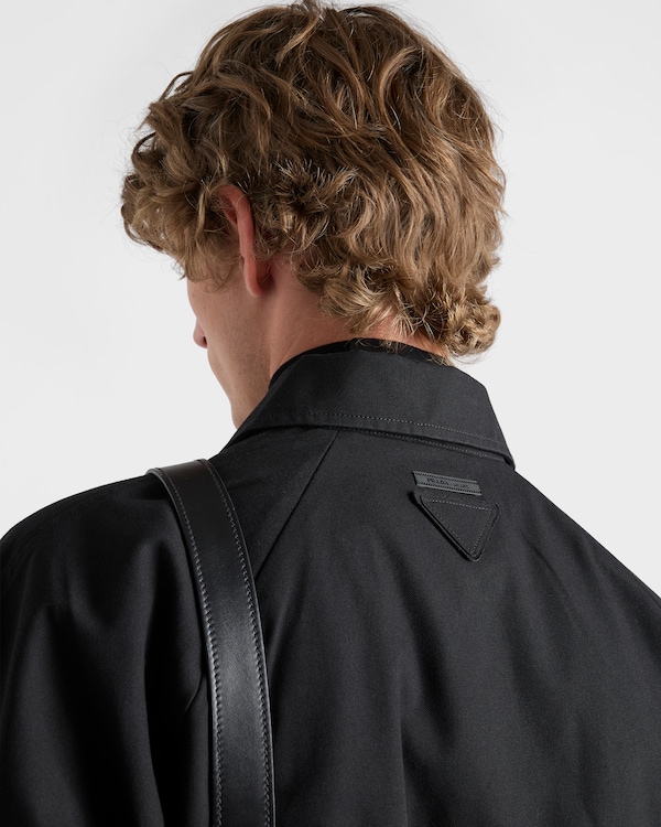 Technical cotton jacket - Black Technical cotton jacket - Black