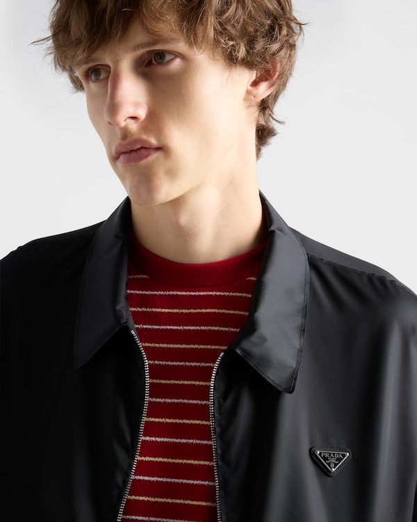 Re-Nylon blouson jacket - Black Re-Nylon blouson jacket - Black