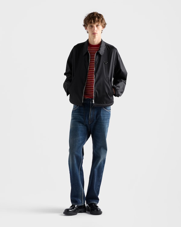 Re-Nylon blouson jacket - Black Re-Nylon blouson jacket - Black