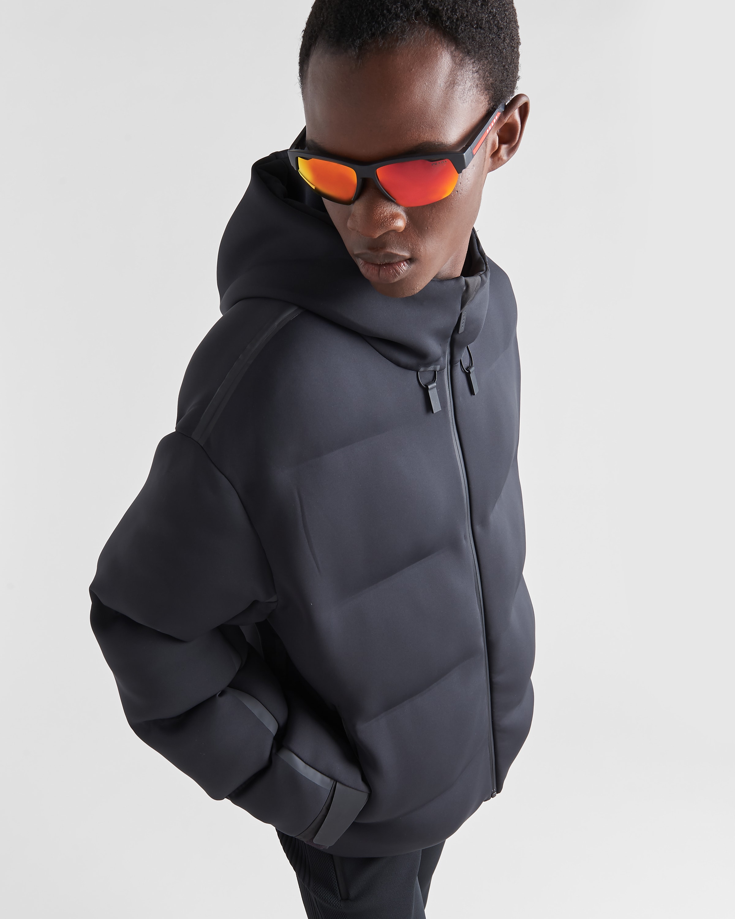 Prada 再生面料双面平纹针织外套 4