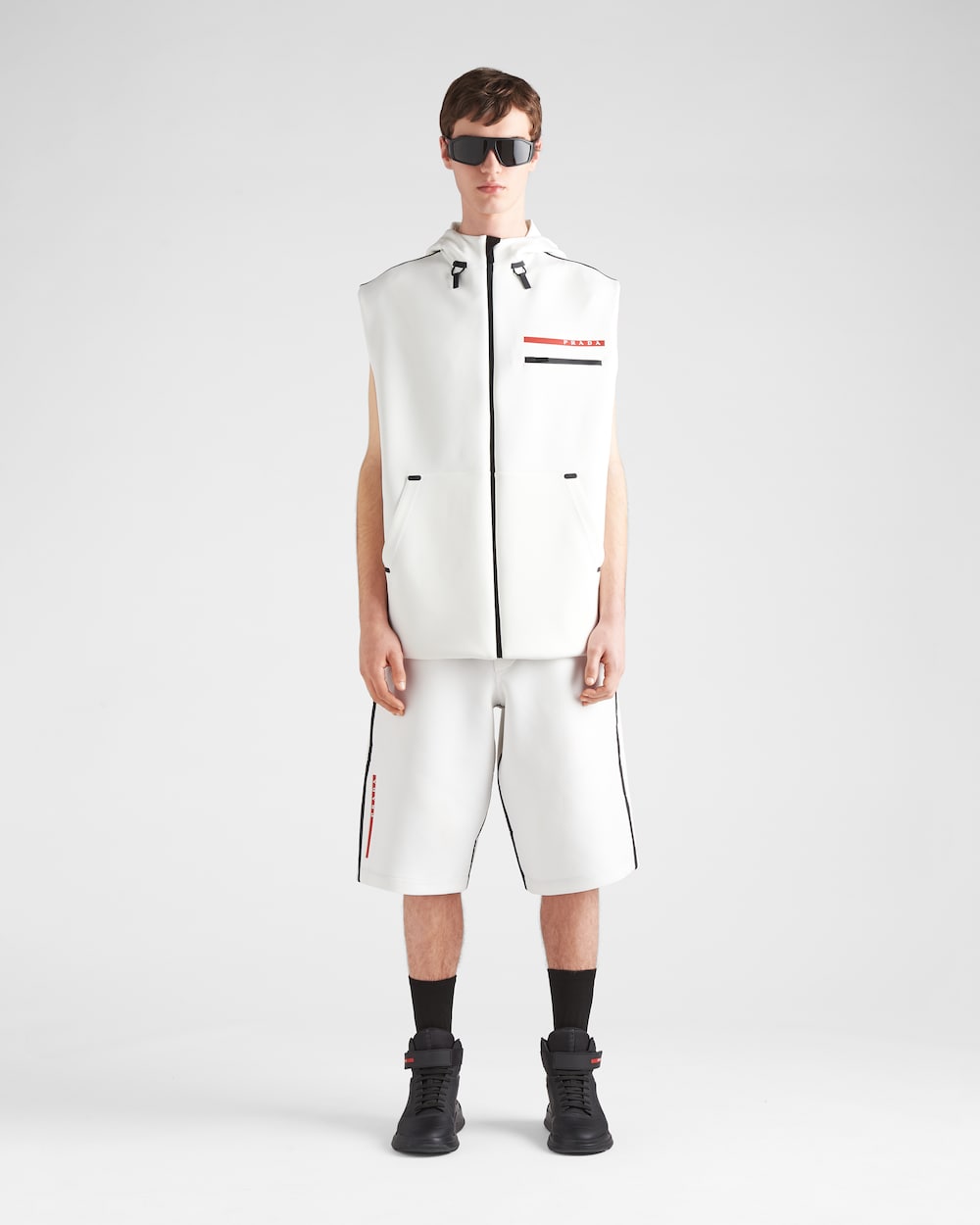 prada technical jersey