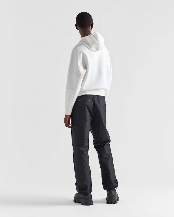 Recycled double jersey hoodie Recycled double jersey hoodie