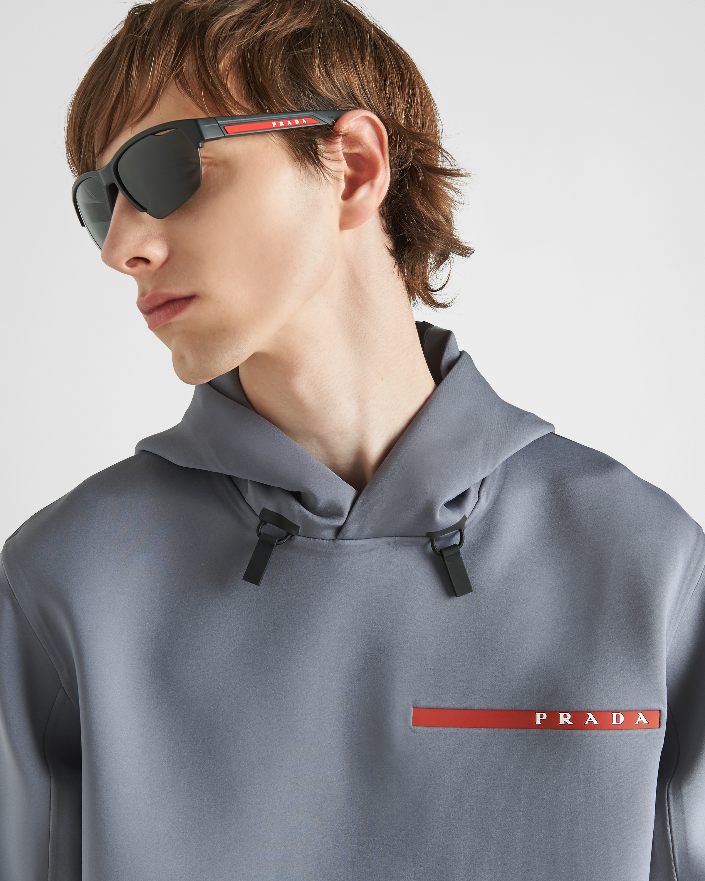 Prada Recycled double jersey sweatshirt 3