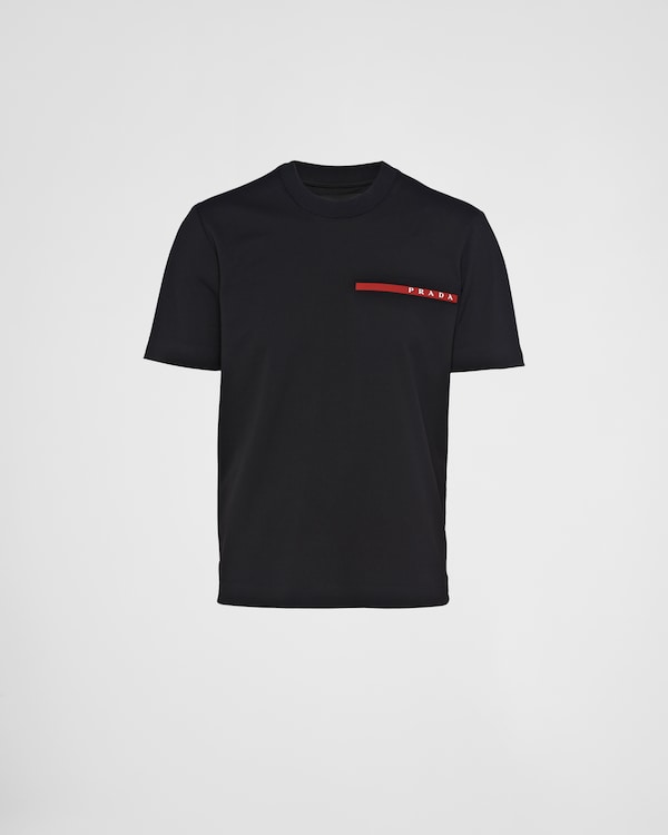 Piqué T-shirt - Black Piqué T-shirt - Black