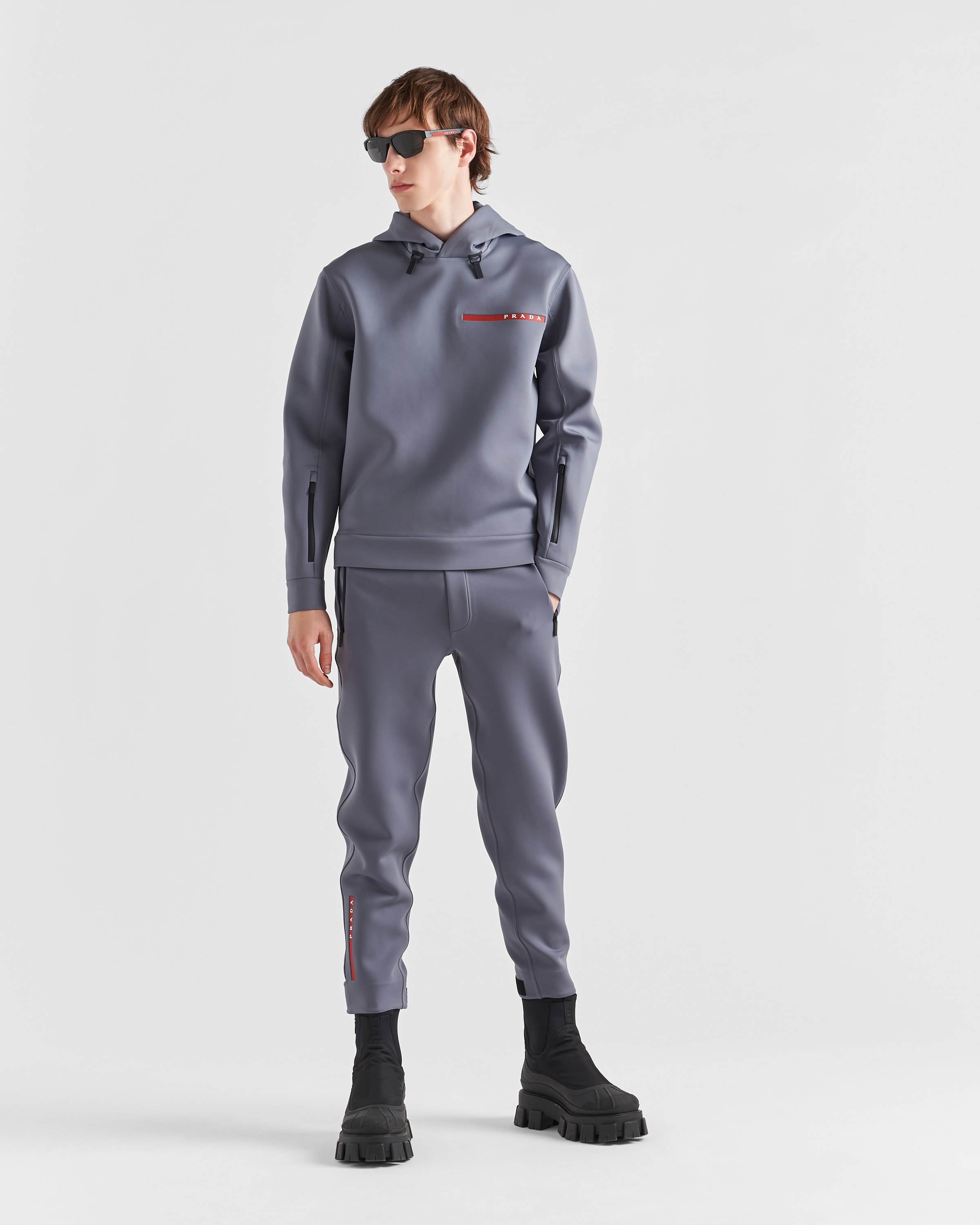 Mens prada tracksuit deals