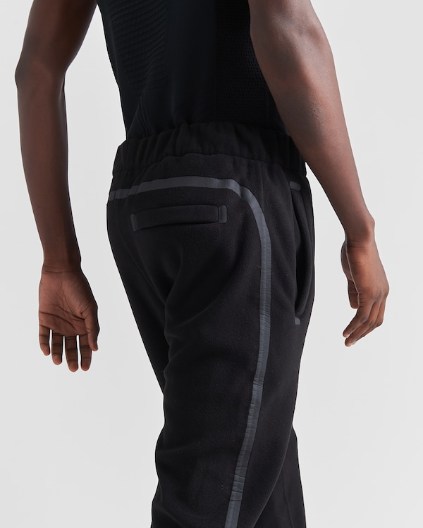 Technical fabric pants with heat-sealed tape Technical fabric pants with heat-sealed tape