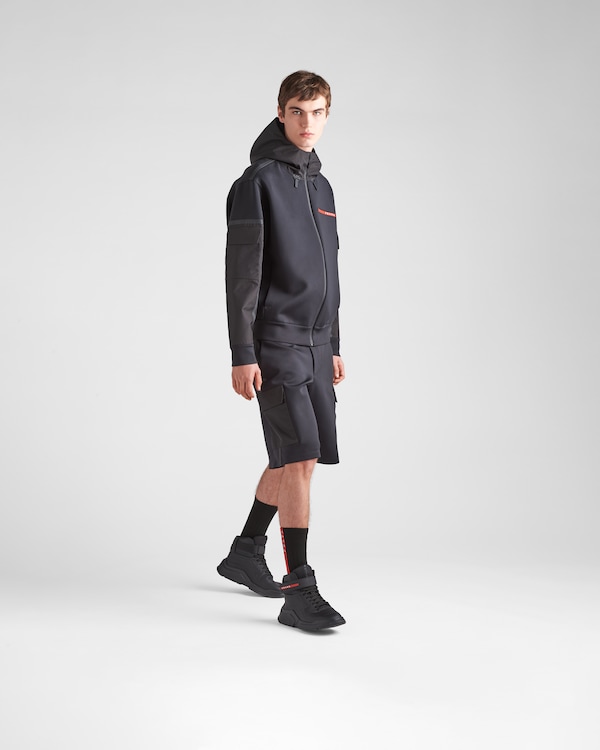 Recycled technical jersey Bermudas Recycled technical jersey Bermudas