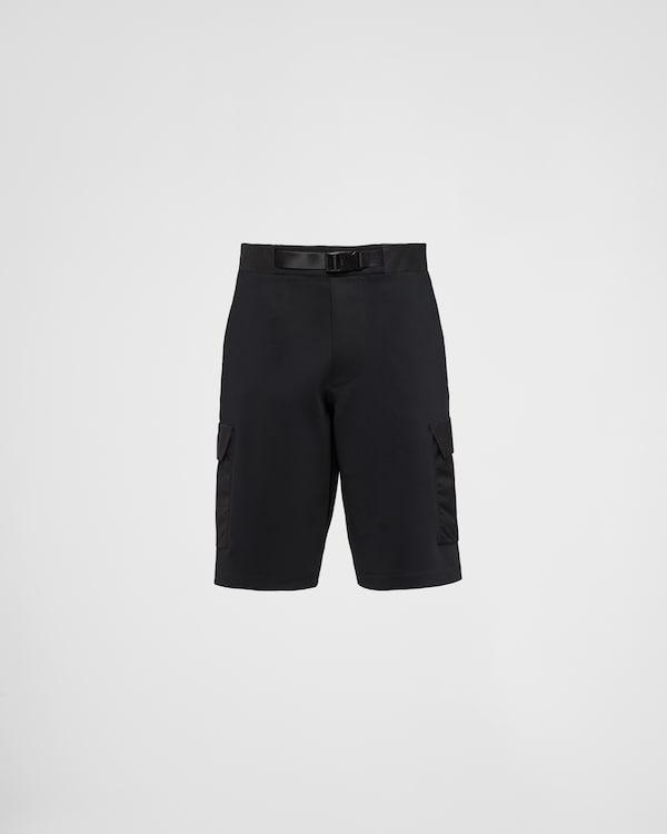 【送料&関税込】Prada Black Stretch Nylon Swimsuit black-lycra-prada-swimwear-