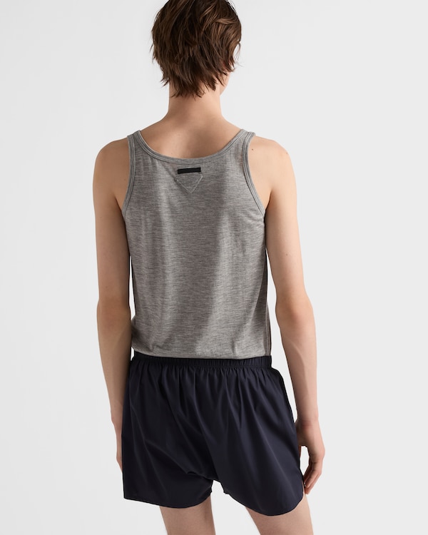 Cotton boxer shorts - Navy Cotton boxer shorts - Navy