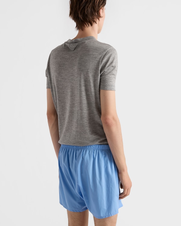 Cotton boxer shorts - Sapphire Blue Cotton boxer shorts - Sapphire Blue