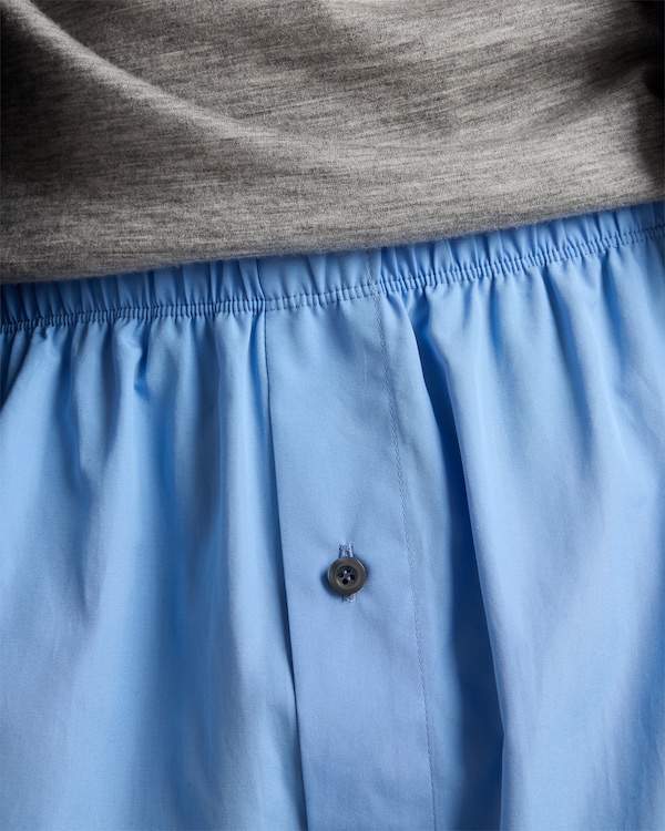 Cotton boxer shorts - Sapphire Blue Cotton boxer shorts - Sapphire Blue