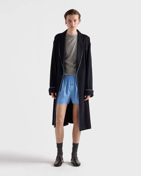 Cotton boxer shorts - Sapphire Blue Cotton boxer shorts - Sapphire Blue