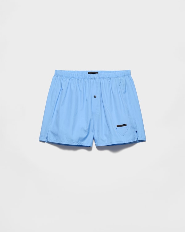 Cotton boxer shorts - Sapphire Blue Cotton boxer shorts - Sapphire Blue