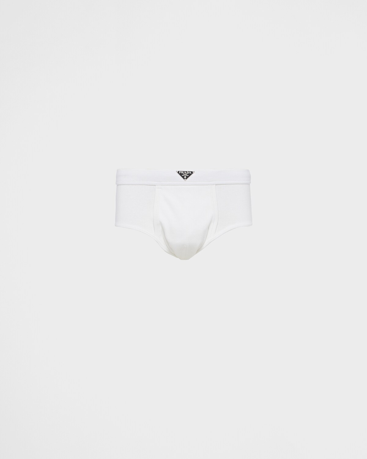 White Cotton Boxer Shorts PRADA white-cotton-boxer-shorts-prada