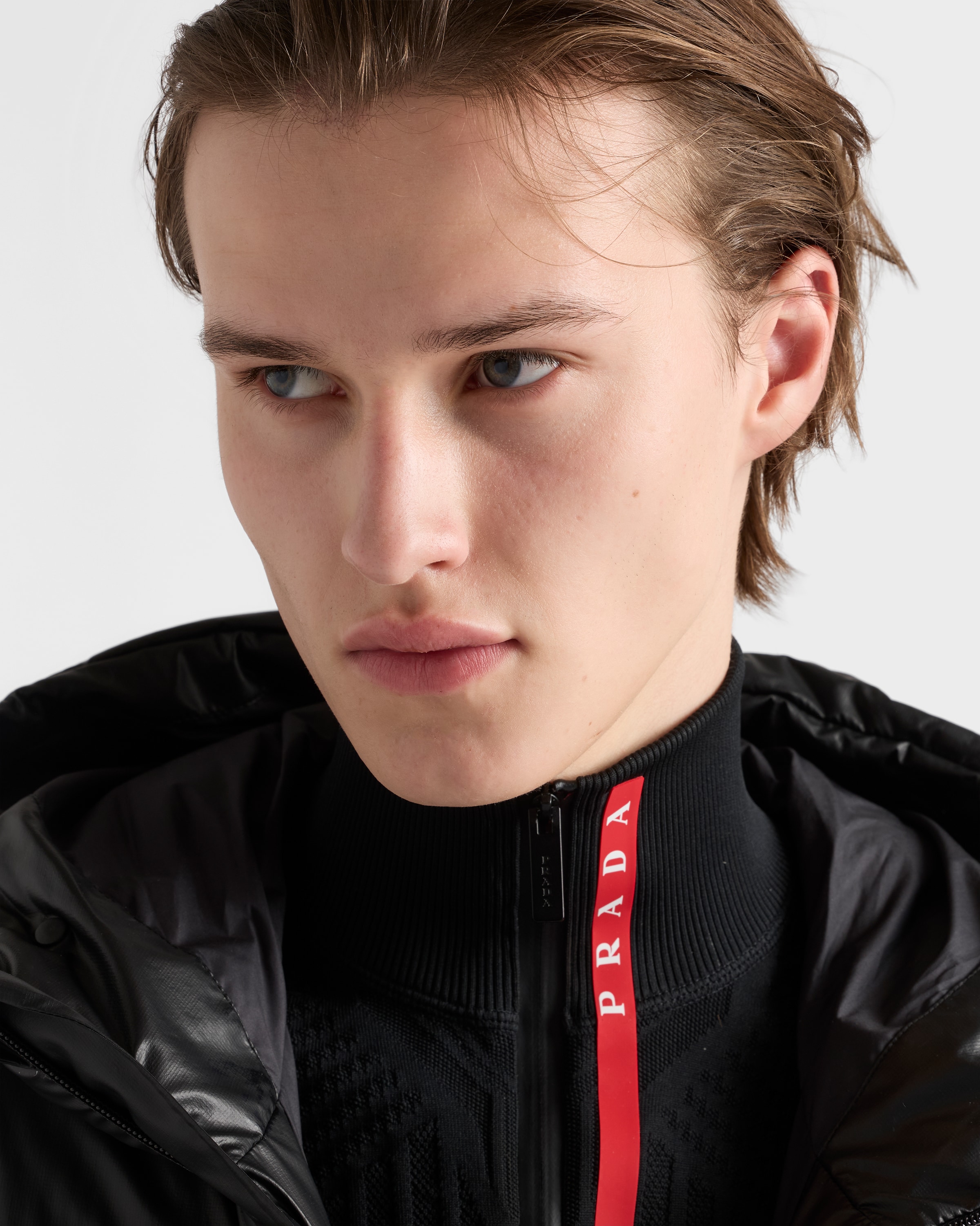 PRADA ブラック タートルネックセーター 中古・古着通販】PRADA (プラダ) タートルネックニット ブラック