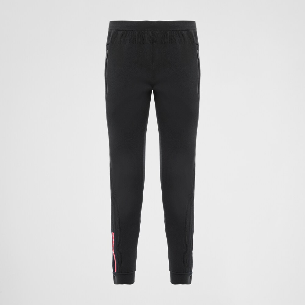 Prada Techno Piqué pants 1