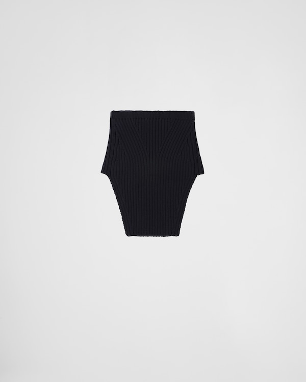 Wool dickey Wool dickey