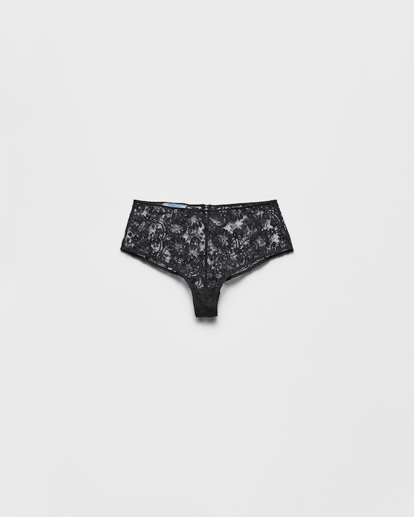 Lace hipster panties - Black Lace hipster panties - Black