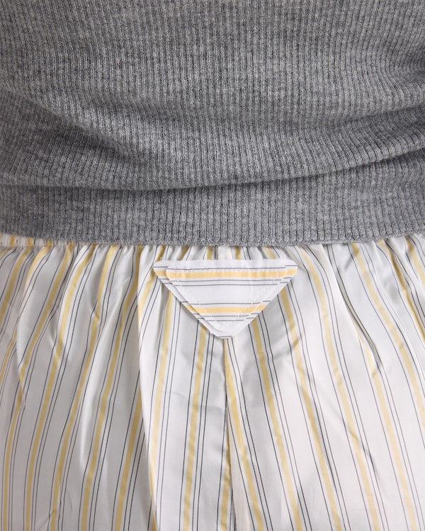 Striped boxer shorts - Yellow Striped boxer shorts - Yellow