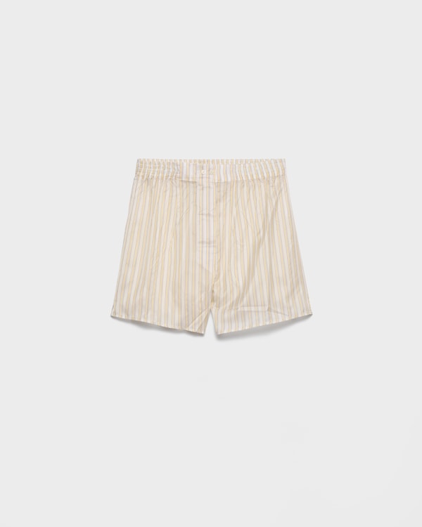 Striped boxer shorts - Yellow Striped boxer shorts - Yellow