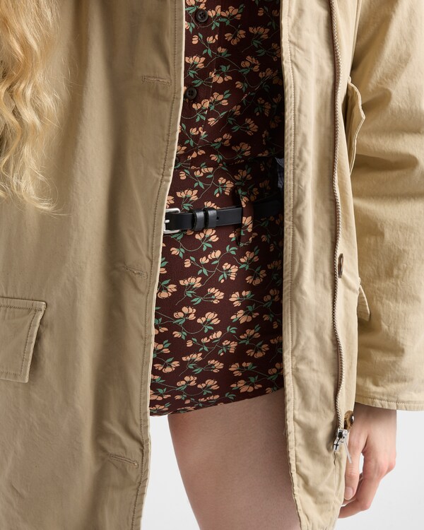 Floral print georgette brief Floral print georgette brief