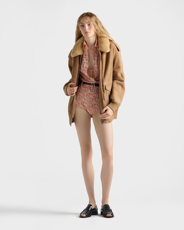 Floral print georgette brief - Camelia Floral print georgette brief - Camelia