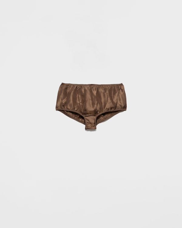 Taffeta briefs - Cocoa Brown Taffeta briefs - Cocoa Brown