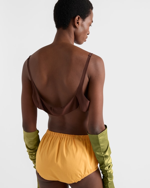 Poplin shorts - Yellow Poplin shorts - Yellow