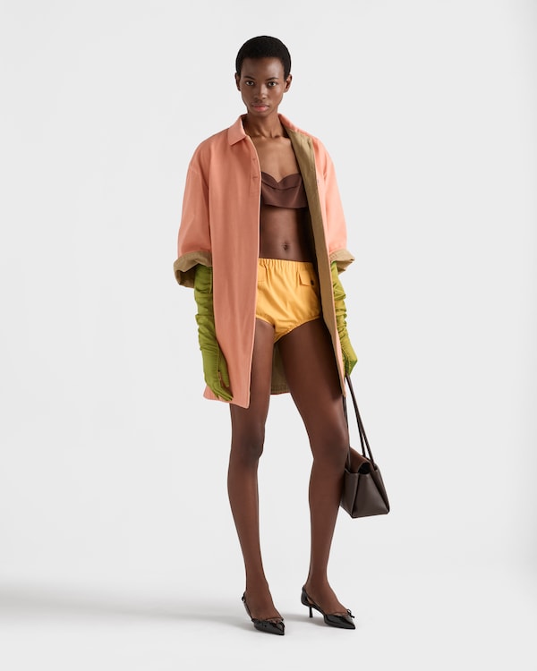 Poplin shorts - Yellow Poplin shorts - Yellow