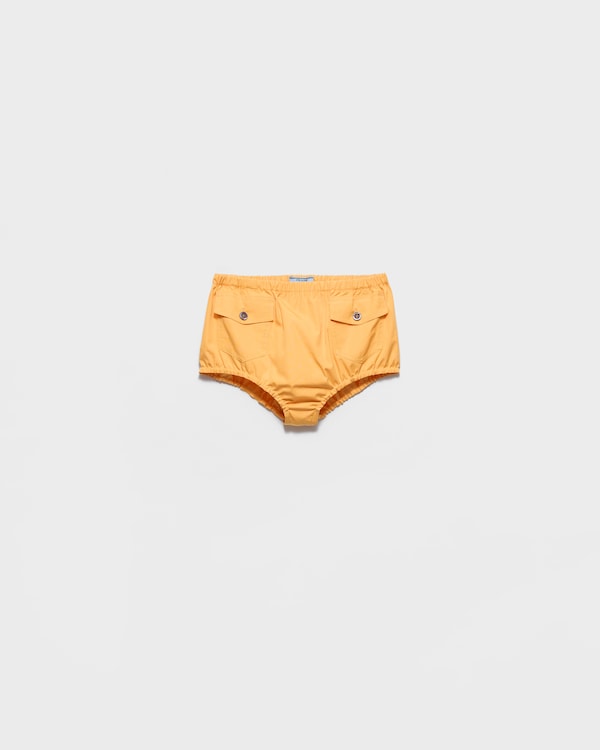Poplin shorts - Yellow Poplin shorts - Yellow