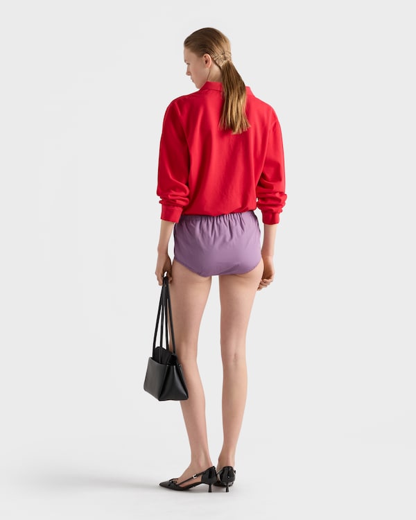Poplin shorts - Lilac Poplin shorts - Lilac