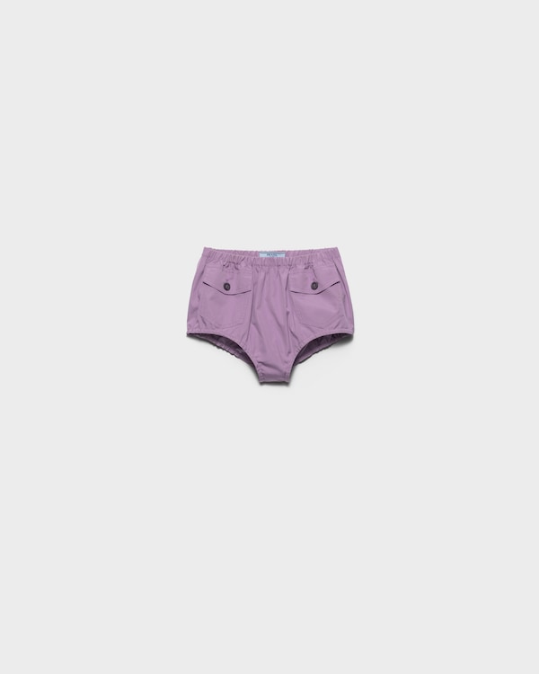 Poplin shorts - Lilac Poplin shorts - Lilac