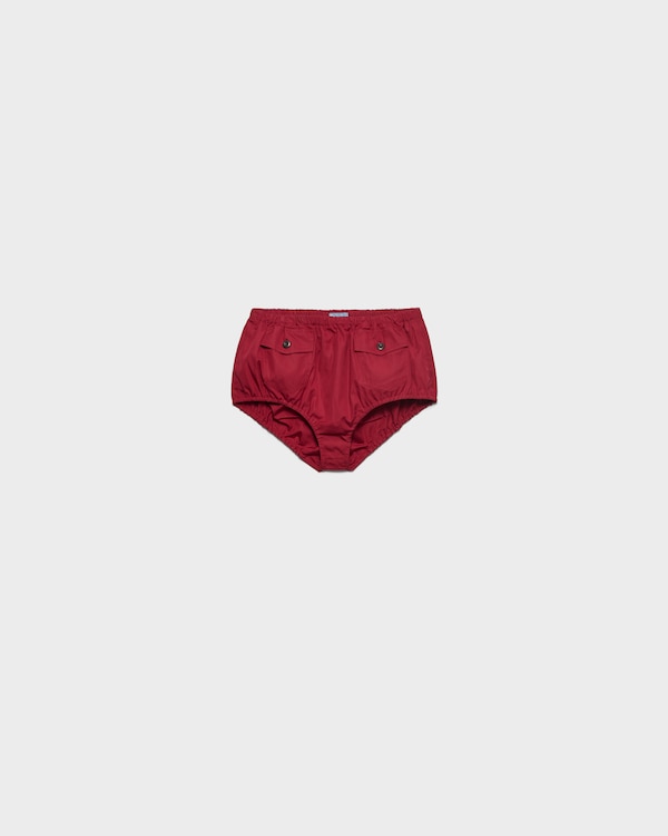 Poplin shorts - Ruby Red Poplin shorts - Ruby Red