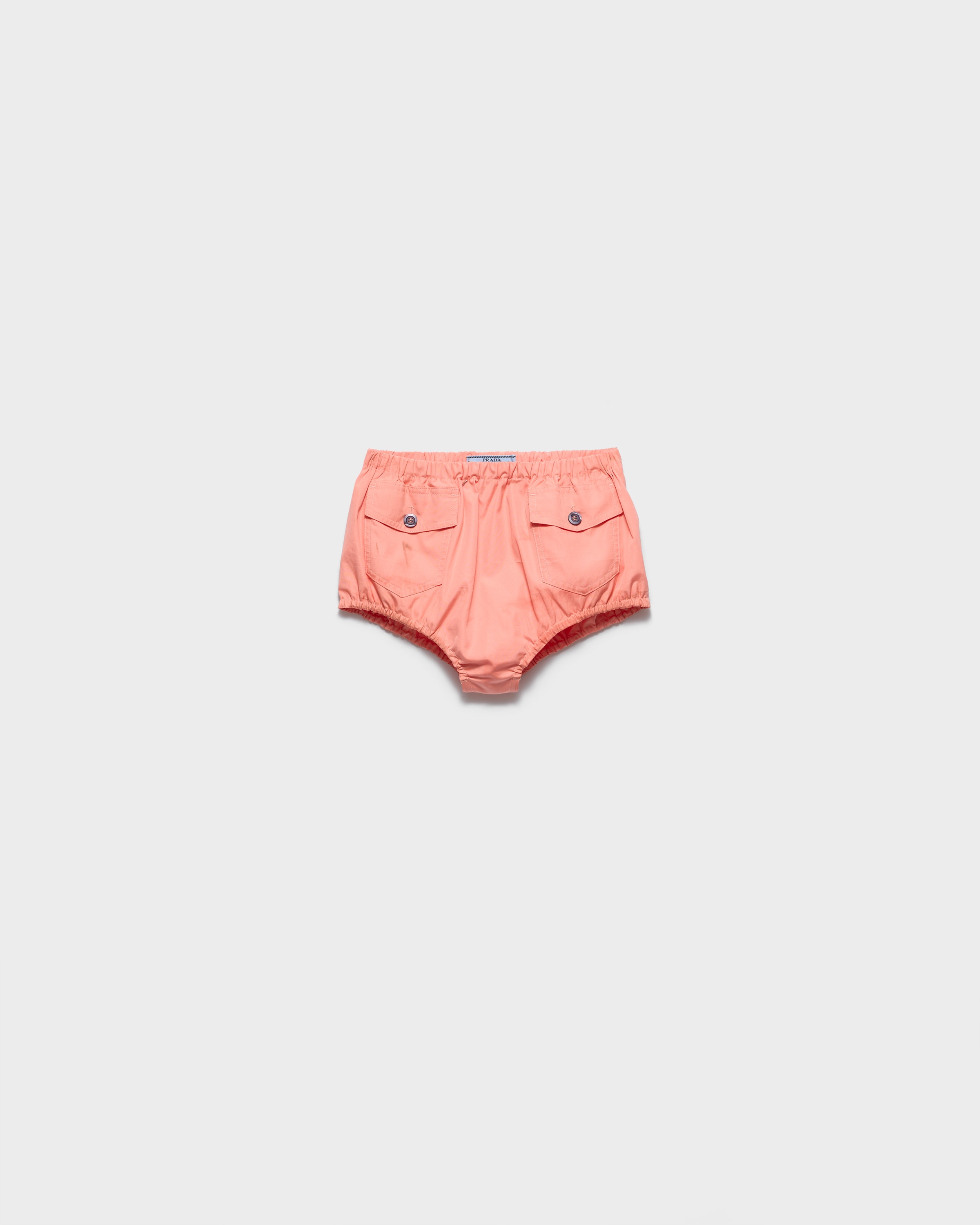Poplin shorts