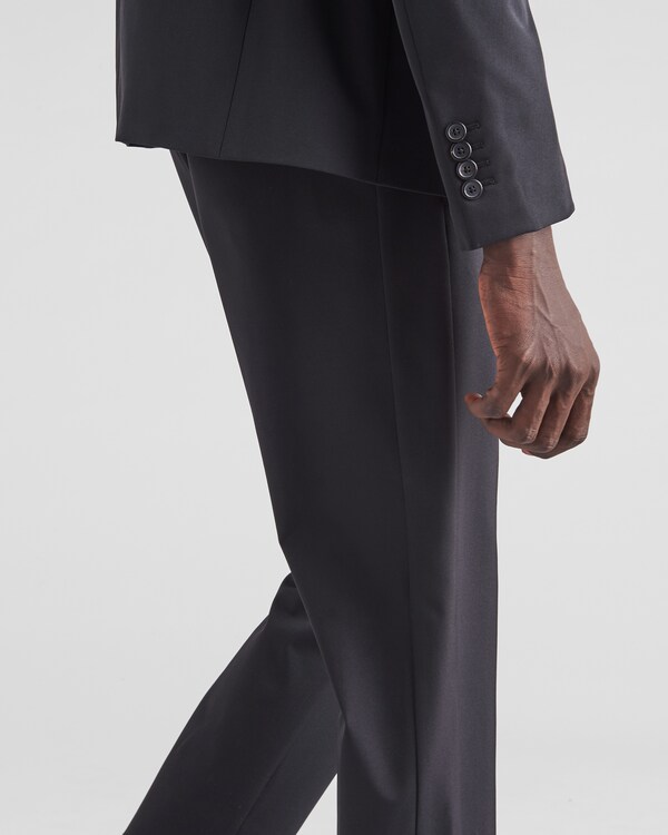 Stretch technical fabric pants Stretch technical fabric pants