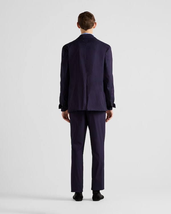 Stretch poplin pants Stretch poplin pants