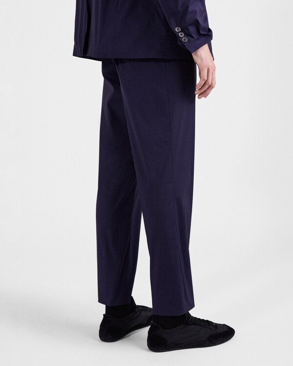 Stretch poplin pants Stretch poplin pants